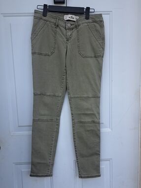 Hollister Sage Green Denim Pants